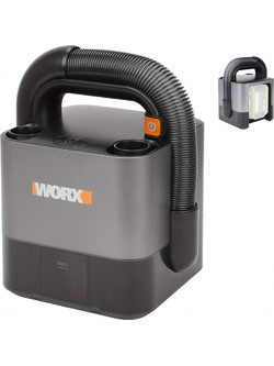 WORX WX030.9 20V 150W Επαναφορτιζόμενο Σκουπάκι Χειρός 12V