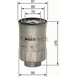 Bosch Φίλτρο Πετρελαίου 1457434281Κωδικός: 29374645
