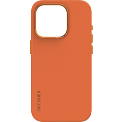 Decoded AntiMicrobial Silicone Back Cover Apricot (iPhone 15 Pro)