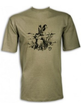 T-SHIRT ΛΑΓΟΣ ΧΑΚΙ TOXOTIS 05GH