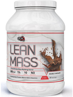 Pure Nutrition Lean Mass Double Chocolate Πρωτεΐνη Ορού Γάλακτος Όγκου 2.72kg