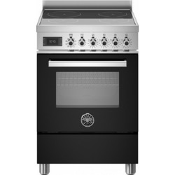 Bertazzoni PRO64I1ENET Κουζίνα Αερίου 69lt με Κεραμικές Εστίες 59.5cm