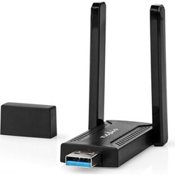 Nedis WSNWA1210BK Ασύρματος USB Αντάπτορας Δικτύου 1.2Gbps
