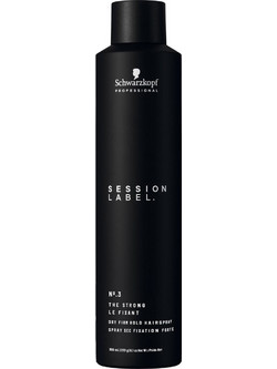 Schwarzkopf Session Label No3 The Strong Λακ Μαλλιών Δυνατό Κράτημα 300ml