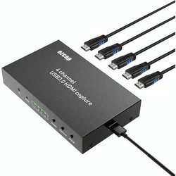 Ezcap 264M Four-Channel Multi-View HDMI to USB 3.0 Video Game Capture Card (Ezcap) (OEM)