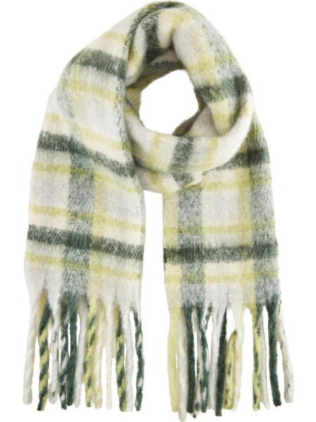 TOM TAILOR ΚΑΣΚΟΛ ΓΥΝΑΙΚΕΙΟ 1038075-32560 (32560/GREEN COLORBLOCK CHECK)