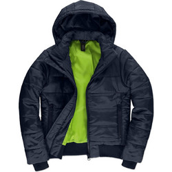 Γυναικείο Μπουφάν JW941 B&C Superhood Navy/Neon Green