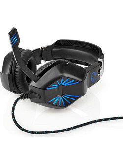 Nedis GHST250 Gaming Headset Over Ear Black