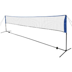 vidaXL Φιλέ Μπάντμιντον 600 x 155 εκ. με Μπαλάκια Μπάντμιντον 91182