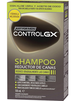 Control Gx Just For Men Σαμπουάν για Βαμμένα & Ταλαιπωρημένα Μαλλιά 118ml