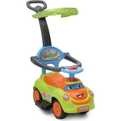 Cangaroo Smile Περπατούρα Ride On Αυτοκινητάκι με Χειρολαβή 6m+ Πράσινη