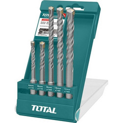Σετ τρυπάνια Total SDS-PLUS 5 τεμ. TAC190501