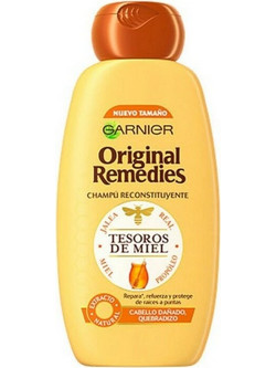 Garnier Nutrition Original Remedies Σαμπουάν για Επανόρθωση για Ταλαιπωρημένα Μαλλιά 300ml