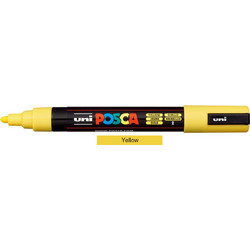 Μαρκαδόροι Posca PC-5M Κίτρινο