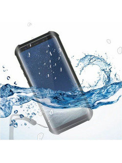 Αδιάβροχη Θήκη Samsung Galaxy S8 KSIX Aqua Case Μαύρο Διαφανές