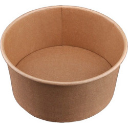 Μπωλ 1000ml Φ15cm Χάρτινο Kraft μιας χρήσης Lariplast - Σετ 100 c473670
