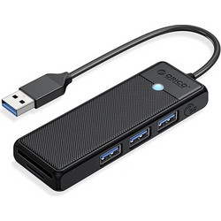 Orico PAPW3AT-U3 0.15m USB Hub 3.0 USB-A με 5 Θύρες USB-A / Card Reader