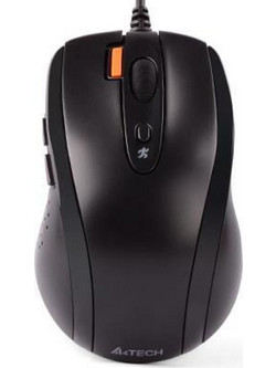 A4Tech N-70FX Ενσύρματο Ποντίκι Black
