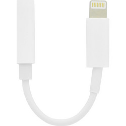 Lamtech Μετατροπέας Lightning male σε 3.5mm female Λευκό (LAM063005)