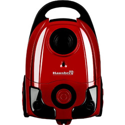 Hausberg HB-2004RS Red Ηλεκτρική Σκούπα 700W με Σακούλα 3lt