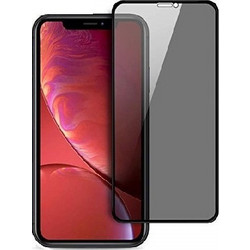 Privacy Full Face Tempered Glass Μαύρο (Poco X5 pro /Note 12 pro)