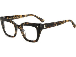 Dsquared2 D20099 ACI Γυναικείος Σκελετός Γυαλιών Οράσεως Κοκάλινος Ταρταρούγα