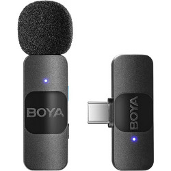 BOYA BY-V10 Σετ Ασύρματο Πυκνωτικό Μικρόφωνο USB-C