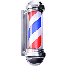 Επαγγελματικός φάρος Barbershop, Φάρος Κουρείου Barber Pole, 56x20x22 cm - Timeless tools