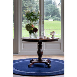 Laura Ashley Redbrook Χαλί Στρογγυλό 200cm Midnight 081808