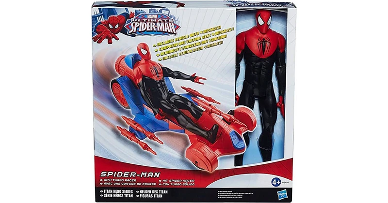 Hasbro Marvel Titan Hero Series Spider-Man & Turbo Racer | BestPrice.gr