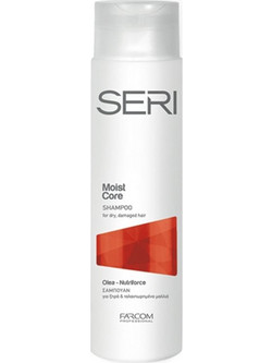 Farcom Seri Moist Core Σαμπουάν για Ξηρά & Ταλαιπωρημένα Μαλλιά 300ml