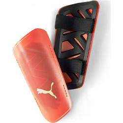 Puma Ultra Light Strap Επικαλαμίδες Ποδοσφαίρου Πορτοκαλί 030834-11