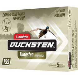 Lambro Ducksten SST Tungsten Magnum Φυσίγγια Συγκέντρωσης 12Cal 76mm 36gr 5τμχ