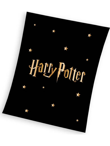 Carbotex Κουβέρτα HARRY POTTER - Logo - Polar Plaid 100% Polyester 130x170cm (219760)