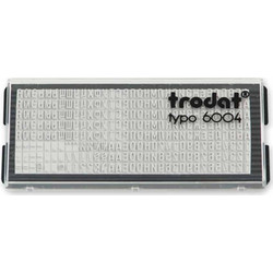TRODAT 6004 ΑΝΤΑΛΛΑΚΤΙΚΑ ΣΤΟΙΧΕΙΑ ΕΛΛΗΝΙΚΑ 4mm GR (288 ΧΑΡΑΚΤΗΡΕΣ)