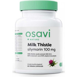 Osavi Milk Thistle Silymarin 100mg 60 Κάψουλες