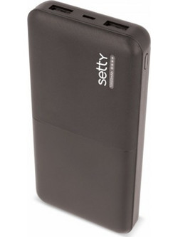 Setty Universal Power Bank 10000mAh Black
