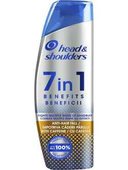 Head & Shoulders 7 in 1 Benefits Σαμπουάν κατά της Τριχόπτωσης 270ml