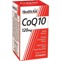 Health Aid Mega CoQ10 120mg 30 Κάψουλες