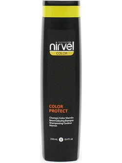 Nirvel Color Protect Καστανό Σαμπουάν για Προστασία Χρώματος για Βαμμένα Μαλλιά 250ml