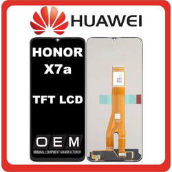 Honor X7a 4G (RKY-LX1, RKY-LX2) TFT LCD Οθόνη + Touch Screen Digitizer Black