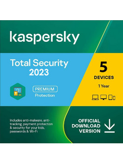 Kaspersky Total Security 2024 για 5 Συσκευές και 1 Έτος Χρήσης (Ηλεκτρονική Άδεια)