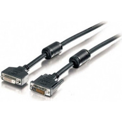 Equip DVI M/F 3m Black 118973