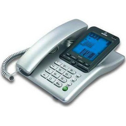 Brondi TM-02V Ενσύρματο Τηλέφωνο Ασημί