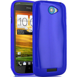 Θήκη TPU Gel for HTC One S Μπλε (OEM)