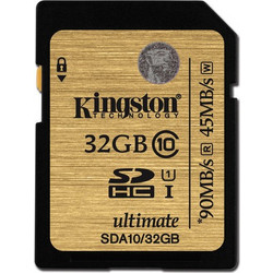 Kingston Ultimate SDHC 32GB Class 10 UHS-I