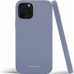 GOOSPERY SILICONE CASE FOR IPHONE 12 PRO MAX (LAVENDER GREY)