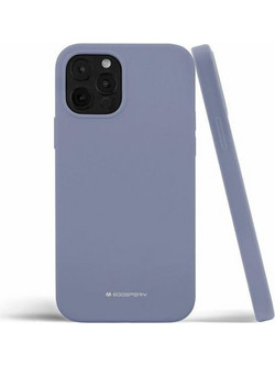 GOOSPERY SILICONE CASE FOR IPHONE 12 PRO MAX (LAVENDER GREY)