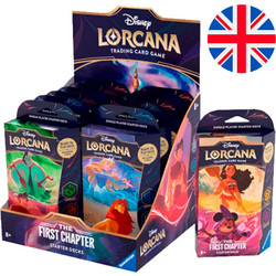 Lorcana English Disney The First Chapter assorted deck of cards 12 Τεμ