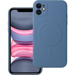 Is Tpu Silicone Mag Iphone 11 Blue Backcover - (SILMAGIP11BL)
